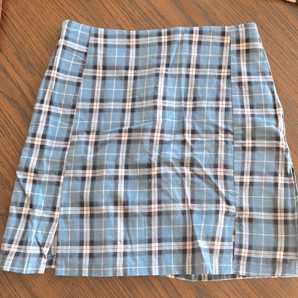 Plaid skirt